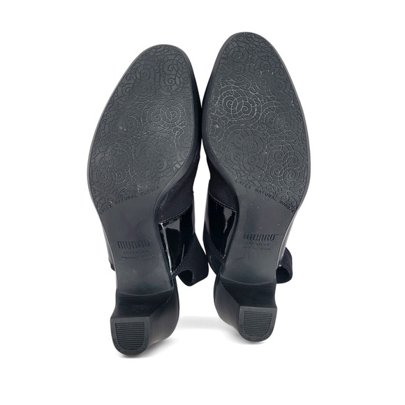 Munro‎ Ella Black Slingback Block Heels Size 6 | Minimalist Style - Picture 5 of 5
